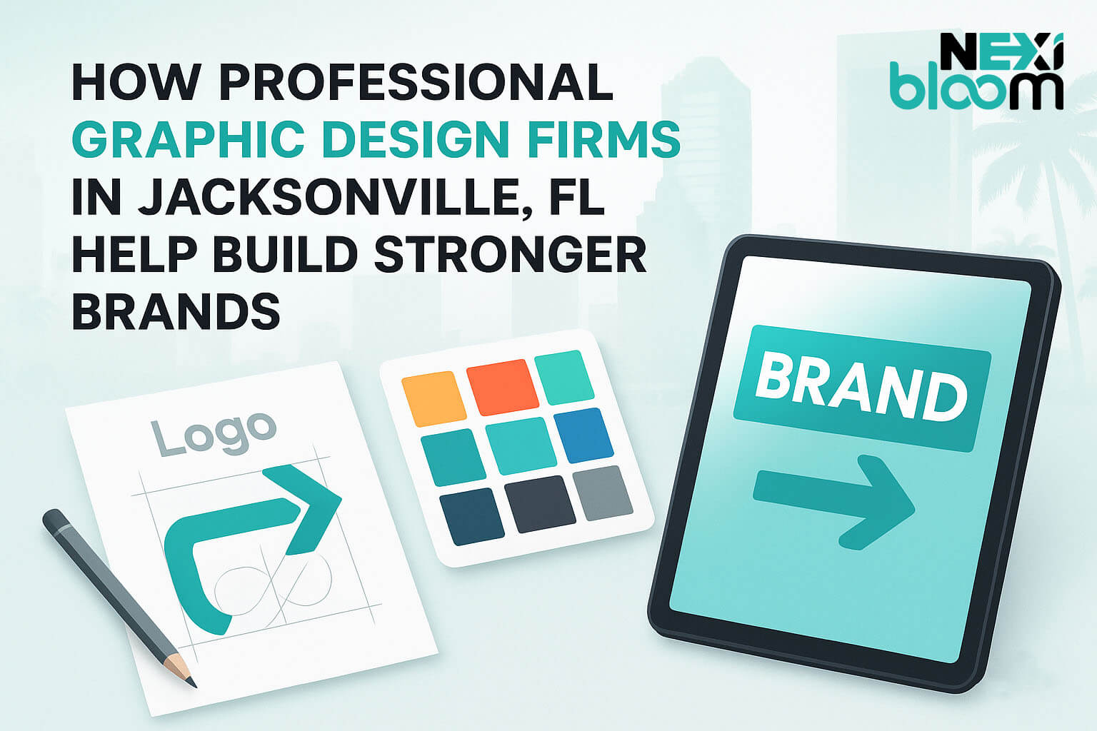 How Professional Graphic Design Firms in Jacksonville, FL Help Build Stronger Brands